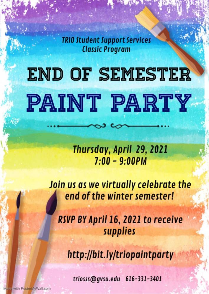 End of Semester Paint Party